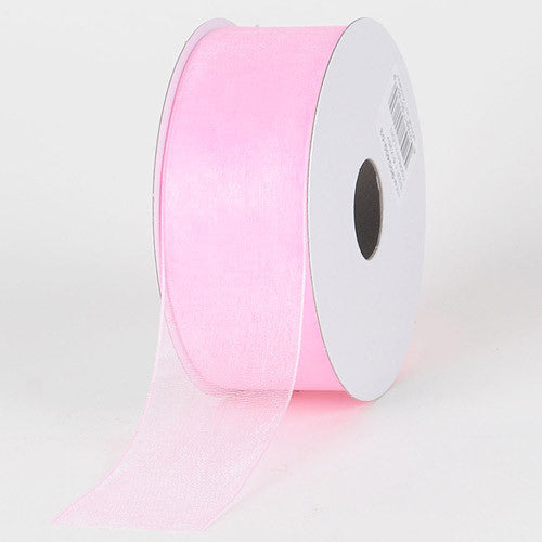 Pink Organza Sheer Ribbon-1.6cm